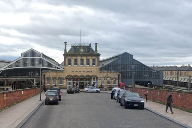 Preston Railway Station.