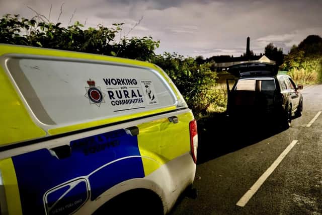 Five men were arrested after Lancashire Police responded to reports of poaching in Coppull