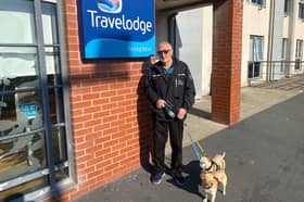 Barry Lanza, who lives at 17 Bond Street with his two seven-year-old Chihuahuas was forced to evacuate his property last week as work to demolish an unsafe building got underway. 