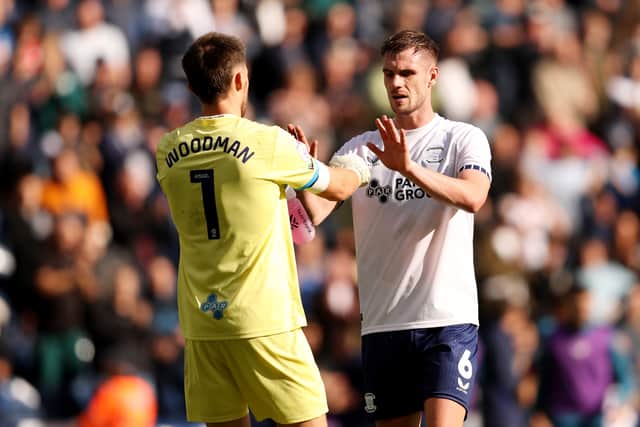 Freddie Woodman and Liam Lindsay