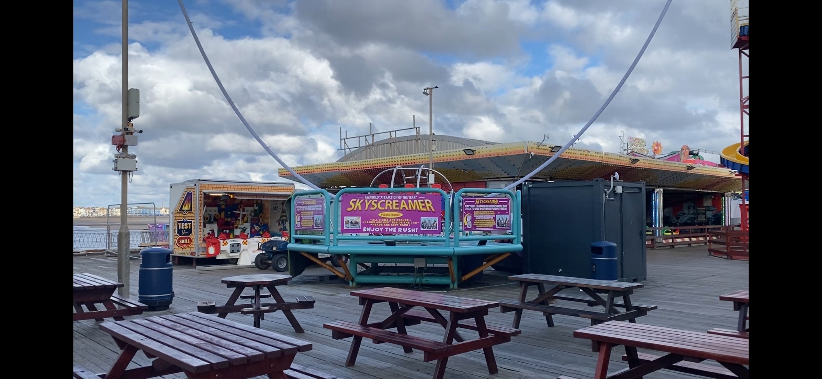 Sky Riders Blackpool I loved visiting Blackpool's South Pier for the first time and it ...