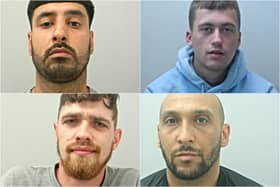 (TOP L-R) Hasnain Ashraf and Lewis Lord (BOTTOM L-R) Joseph Oakes and Lloyd Spencer