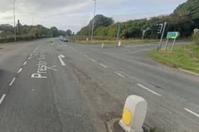 The A583 is currently closed in both directions between Ribby Hall roundabout and Fox Lane Ends/Weeton Rd junction.
