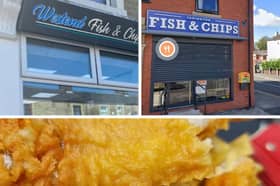 Two Lancashire fish and chips takeaways have been named in the Top 40 shortlist in the UK.