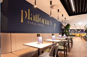 Platform 9 Bar and Lounge at Blackpool's Holiday Inn