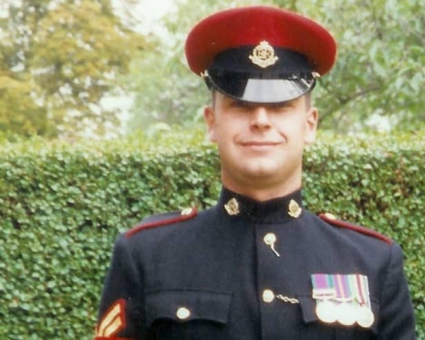 A former member of the Military Police will pay tribute to fallen comrades by joining the Cenotaph march-past in London