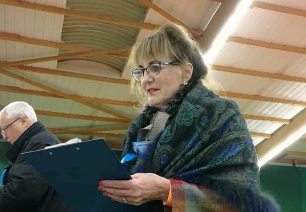 Newly-elected Middleforth ward councillor Joan Burrows, pictured at a previous election count in South Ribble 