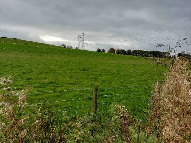 The Oswaldtwistle site proposed for the cemetery