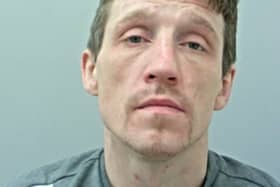 David Cairney, 36, attacked two people with a hammer inside a flat in Blackburn
