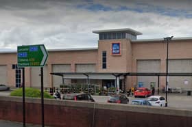 The former Aldi site in Corporation Street Retail Park