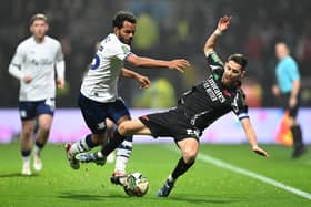 Jorginho of Arsenal goes down 