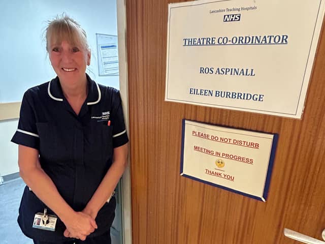 Eileen Burbridge, Theatre Manager at Royal Preston Hospital, is retiring after 50 years with the NHS