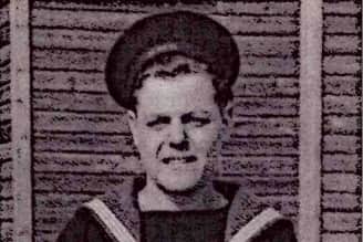 Ron Banks pictured while training in Raleigh in 1942