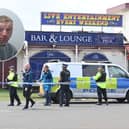 Stefan Taylor threatened to jump off a pier in Blackpool after stabbing a man in the resort