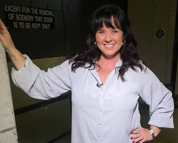 Coleen Nolan (pictured backstage of Loose Women) is recently single again.