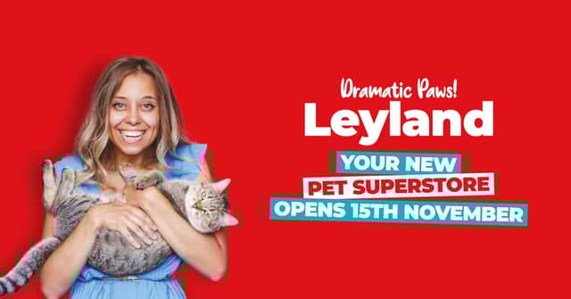 Jollyes new pet superstore is to open in Leyland on November 15