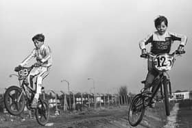 BMX'ing in Blackpool, 1983