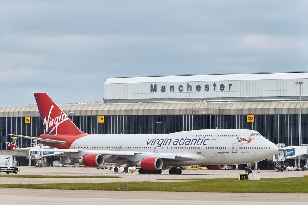 A general view of Manchester Airport 