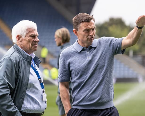 Peter Ridsdale and Paul Heckingbottom