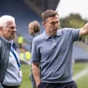 Paul Heckingbottom with Peter Ridsdale