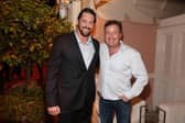 Wade Barrett (L) become a commentator for the WWE in 2020, four years after he wrestled his last match. He supports Preston North End. (Photo by Christopher Polk/Getty Images For WWE)