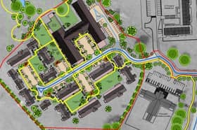 Plans for the site in Billington
