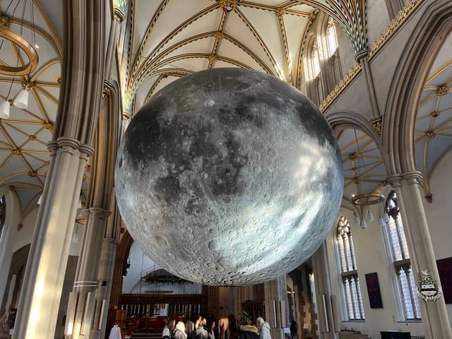 Museum of the Moon at Blackburn Cathedral