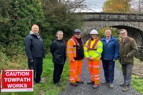 A programme of work has started on Lancaster Canal towpaths