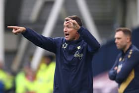Paul Heckingbottom is tasked with defeating Derby County. Preston North End are on a winless run at the moment. (Photo by Gary Oakley/Getty Images)