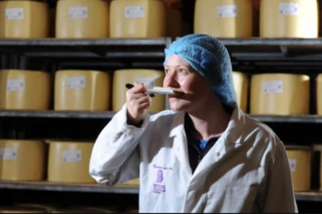 Testing the cheese