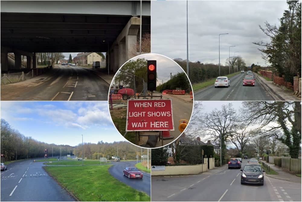 Preston, South Ribble and Chorley roadworks starting next week