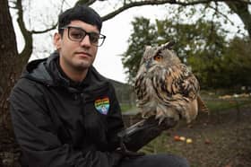 Bailey Lister, founder of Hugo's Small Animal Sanctuary in Blackpool
