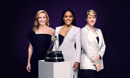 The presenters of this year's BBC Sports Personality of the Year.