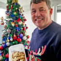 Richard Newson tucked into one of his mum's home-baked mince pies this festive period - 22 years after she died