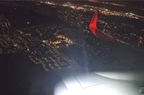 Liverpool plane aborts landing and performs go-around manoeuvre.