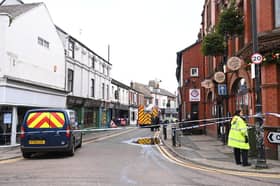 The mum of the man in his 20s, named locally as Conna Smith, who was hit by a Ford transit van on Sunday morning in Poulton has said her son was not the ‘intended target’. 