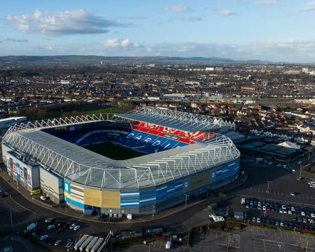 A general view of the stadium 