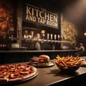 An AI-generated image of what the new Kitchen Tap bar and restaurant in Buckshaw Village might look when it opens next year