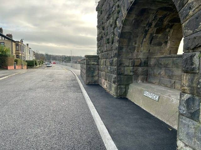 This stretch of Riverside has reopened