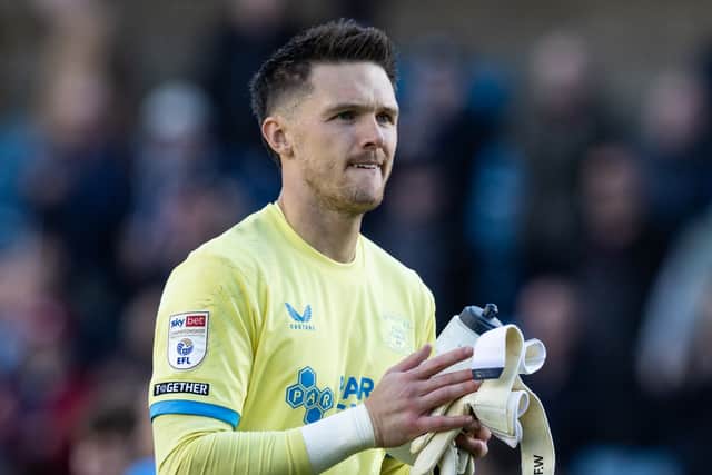 Freddie Woodman will miss the rest of the season for Preston. 