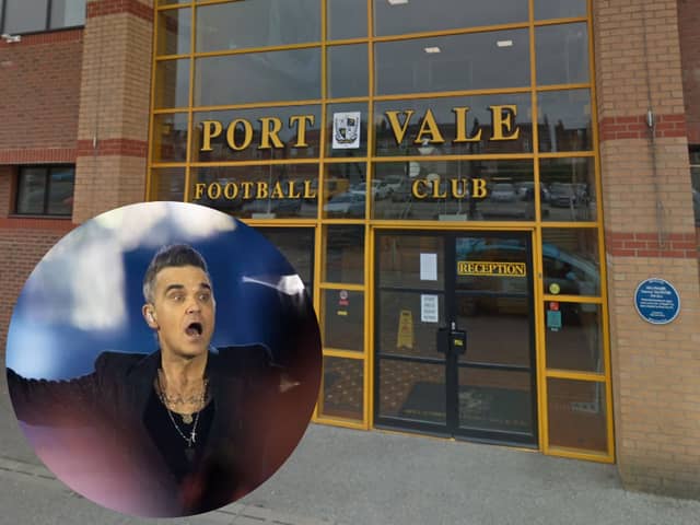 A Blackpool man has been accused of allegedly trying to blackmail Port Vale's millionaire owner