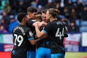Preston North End players celebrate