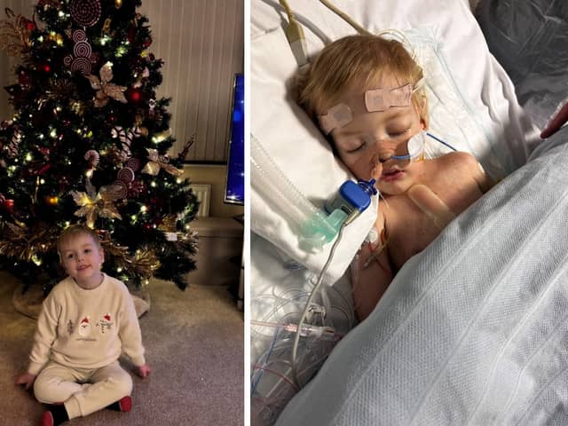 Four-year-old Freddie from Preston is looking forward to his first proper Chirstmas since receiving a life-saving transplant.