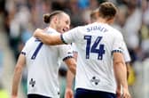 Jordan Storey with Will Keane