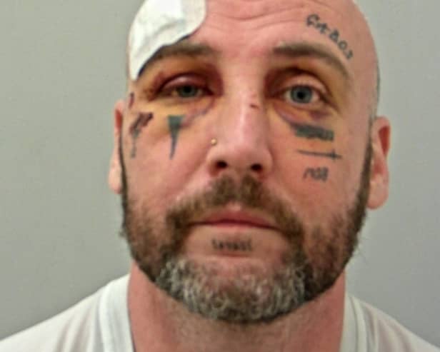 Michael Stevens drove his Mercedes at members of the public in Colne before going on a baseball bat rampage