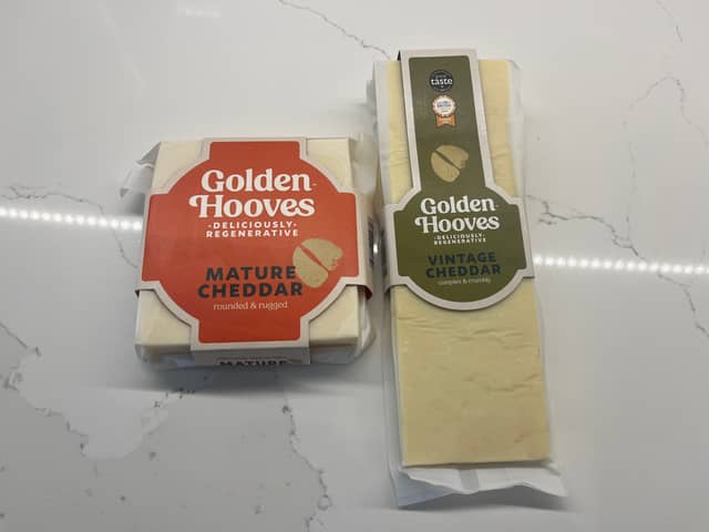 Golden Hooves cheeses
