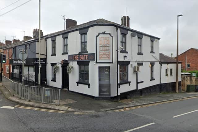 The incident occurred outside the Gate Street Bar and Grill on the corner of Moorgate Street