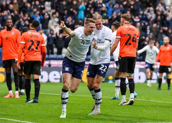 Emil Riis celebrates