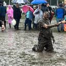 Hilarious readers' pictures from Preston's BBC Radio 2 in the Park in the mud and torrential rain