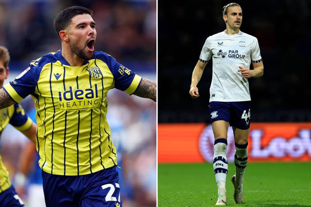 Alex Mowatt and Brad Potts are both injury doubts for West Brom and Preston North End. Neither player featured in the last round of EFL Championship fixtures. 